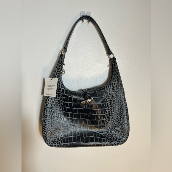 Blue shoulder bag - Picture 2 of 6